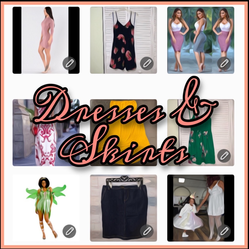 Beautiful dresses and skirts!
